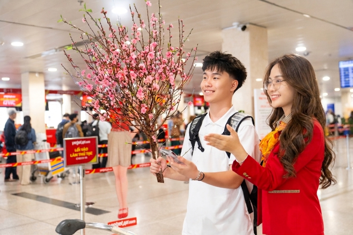 Vietjet mở bán 3,1 triệu vé máy bay Tết Nguyên đán Đinh Mùi 2027